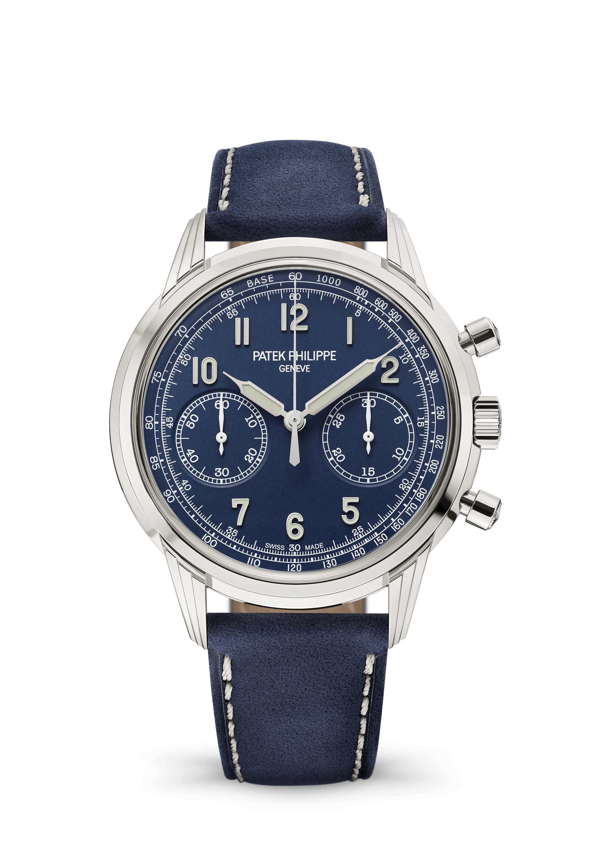 Patek Philippe Complications 5172G-001, White gold, Blue dial