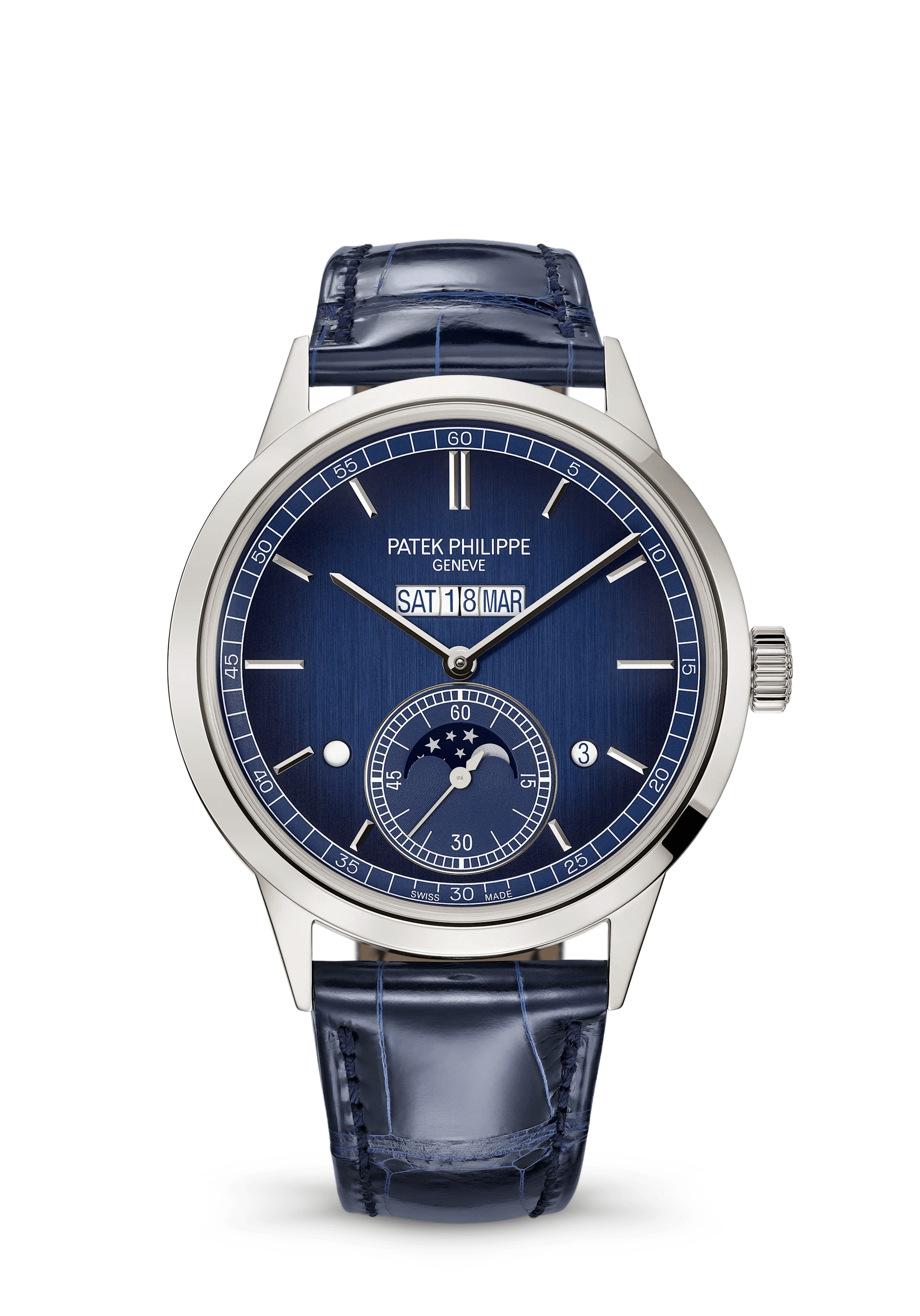 Patek Philippe Grand Complications 5236P-001, Platinum, Blue dial