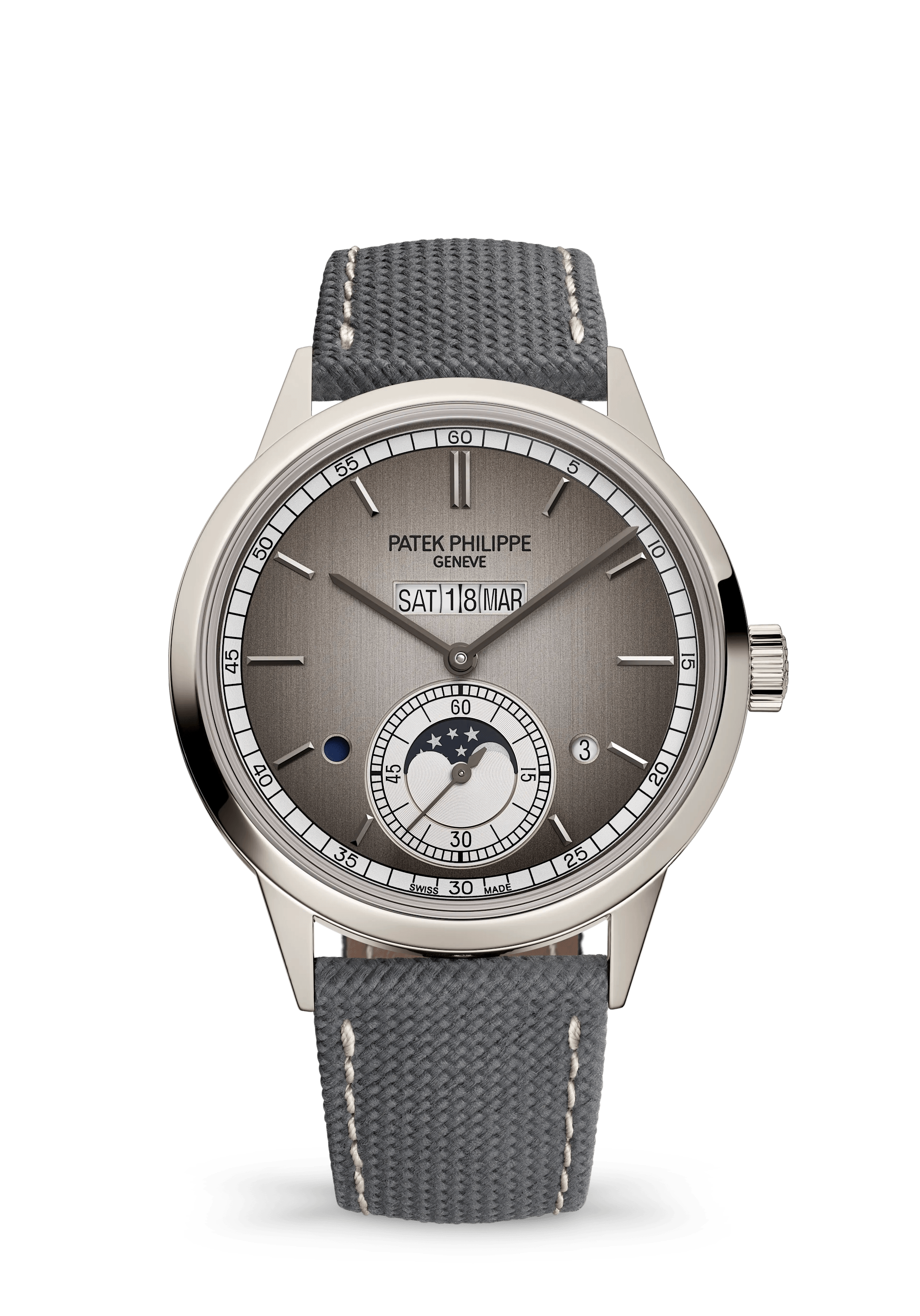 Patek Philippe Grand Complications 5236P-011, Platinum, Silvery dial