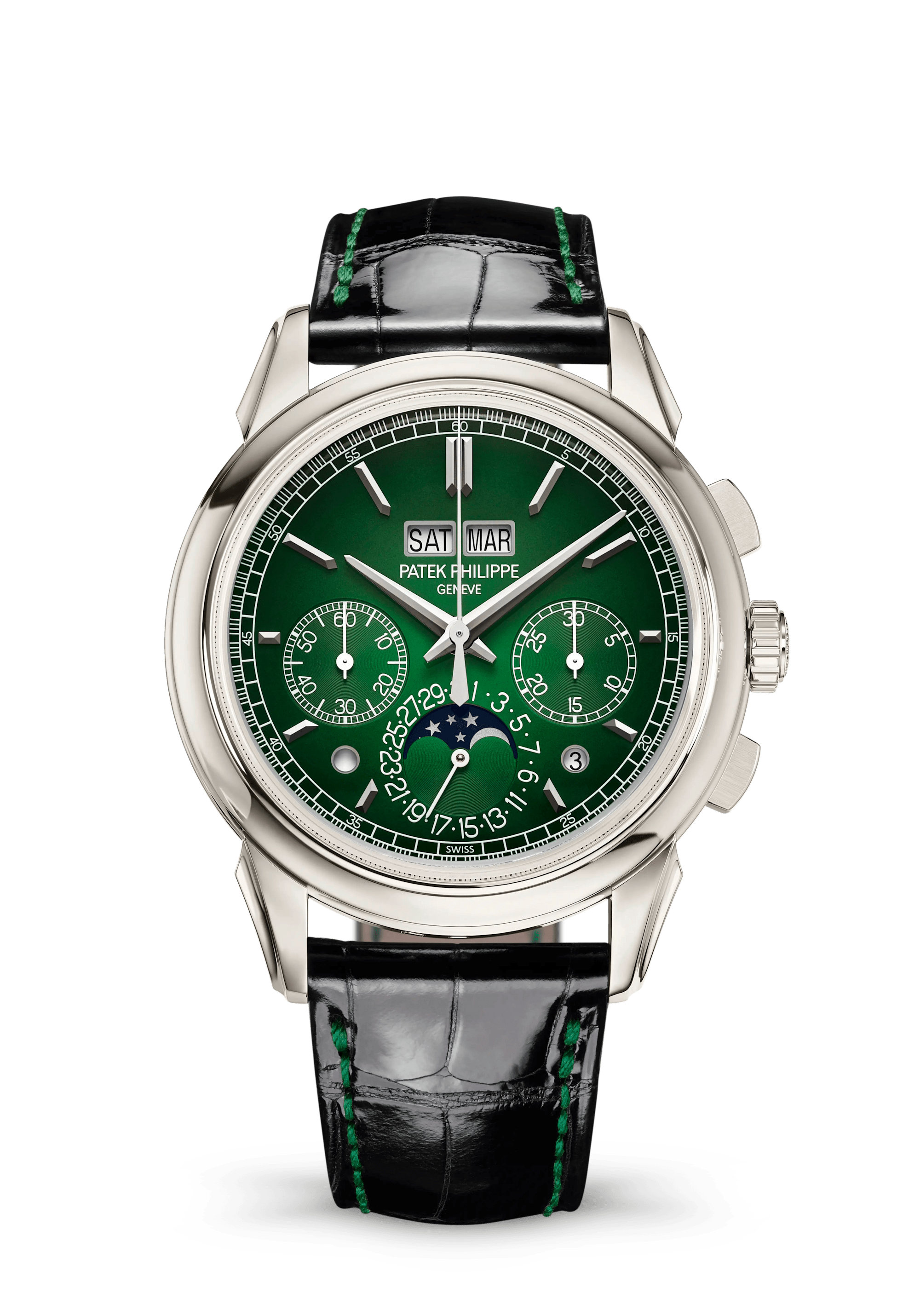 Patek Philippe Grand Complications 5270P-014, Platinum, Green dial