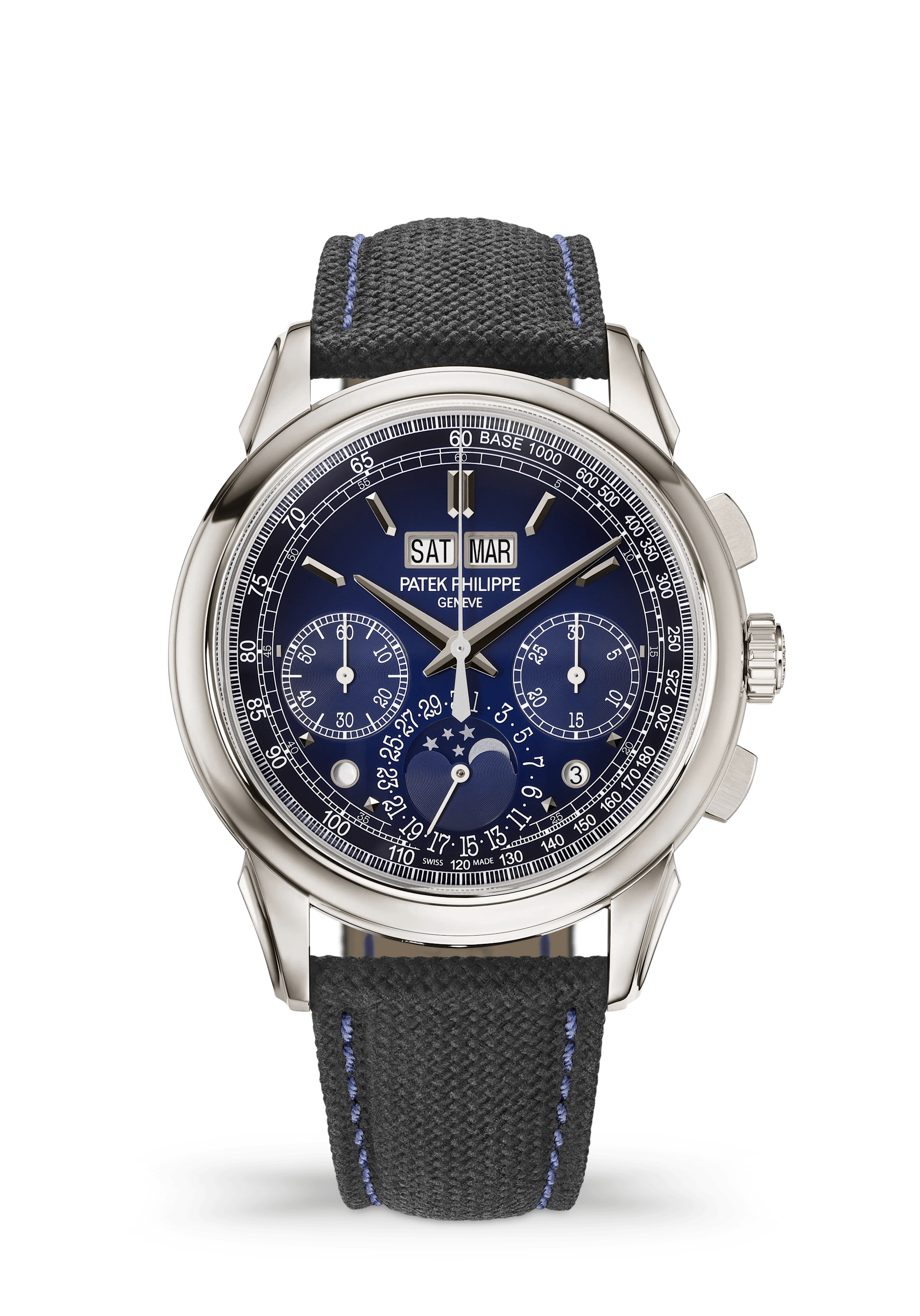 Patek Philippe Grand Complications 5270P-016, Platinum, Blue dial