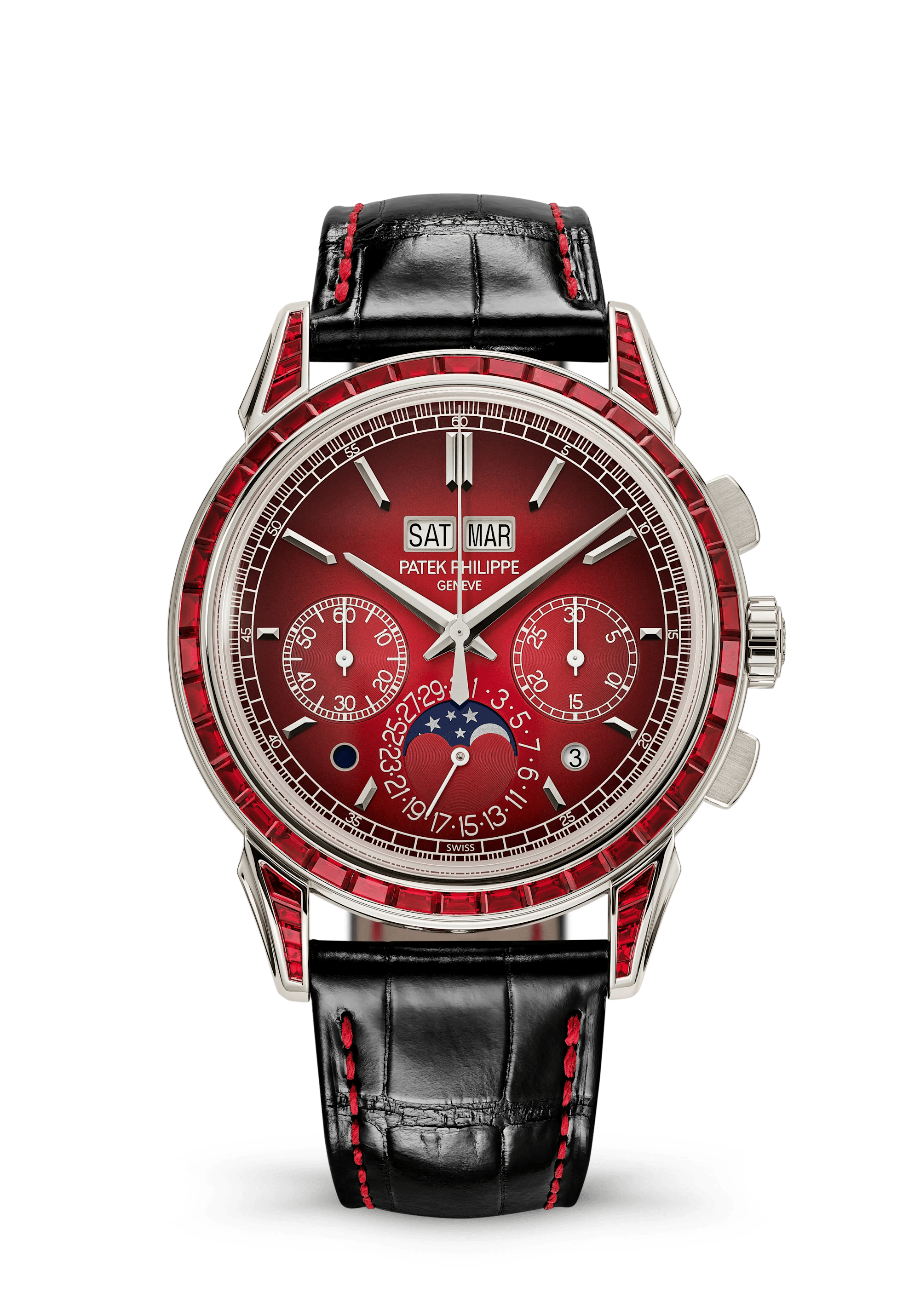 Patek Philippe Grand Complications 5271/12P-010, Platinum, Red dial
