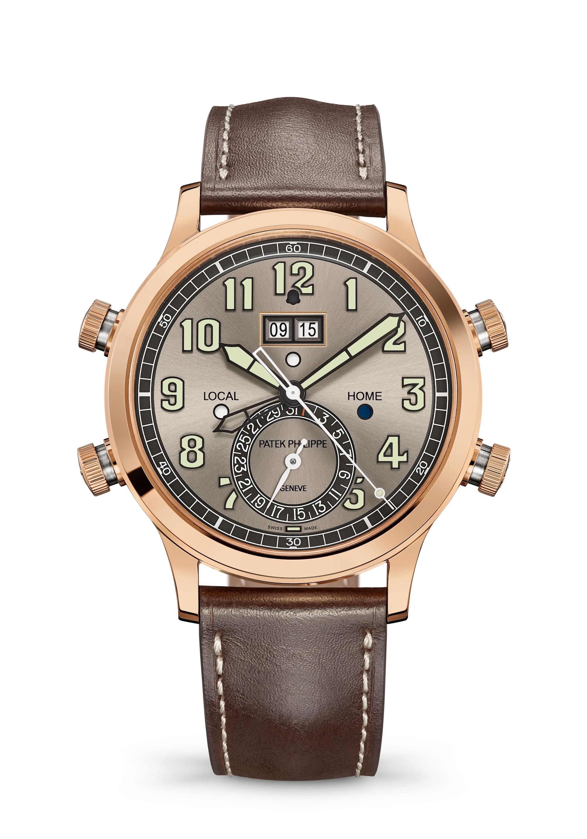 Patek Philippe Grand Complications 5520RG-001, Rose gold and white gold, Grey dial