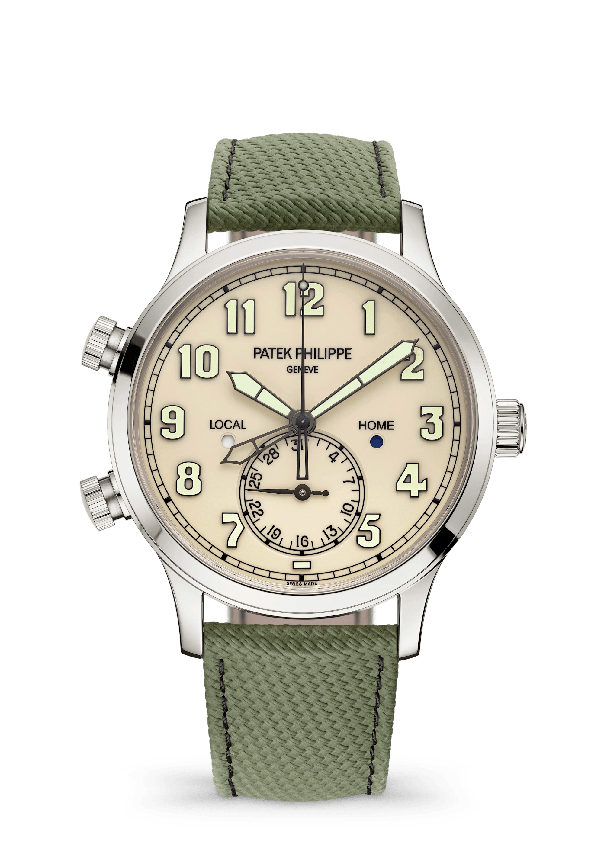 Patek Philippe Complications 5524G-010, White gold, Ivory dial