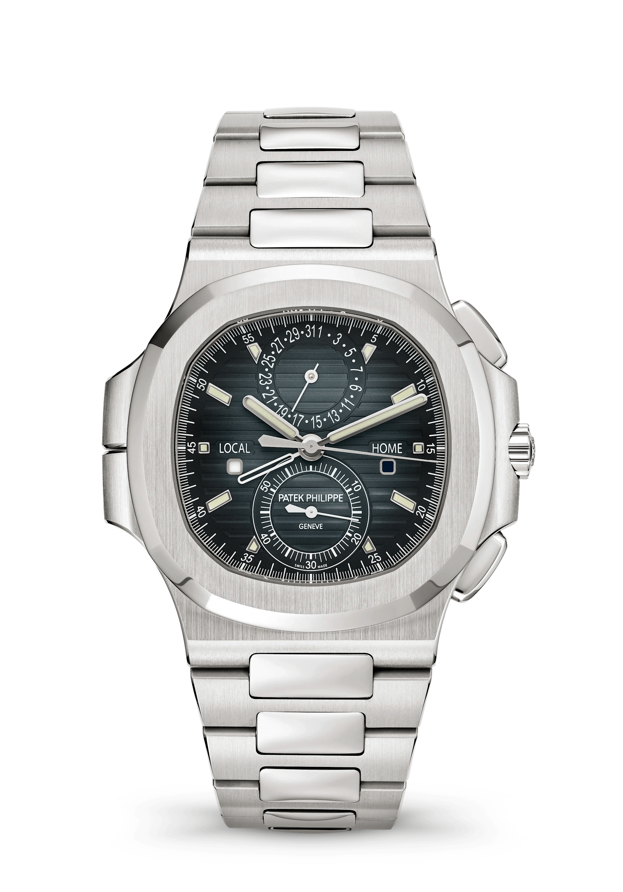 Patek Philippe Nautilus 5990/1A-011, Steel, Blue-grey dial