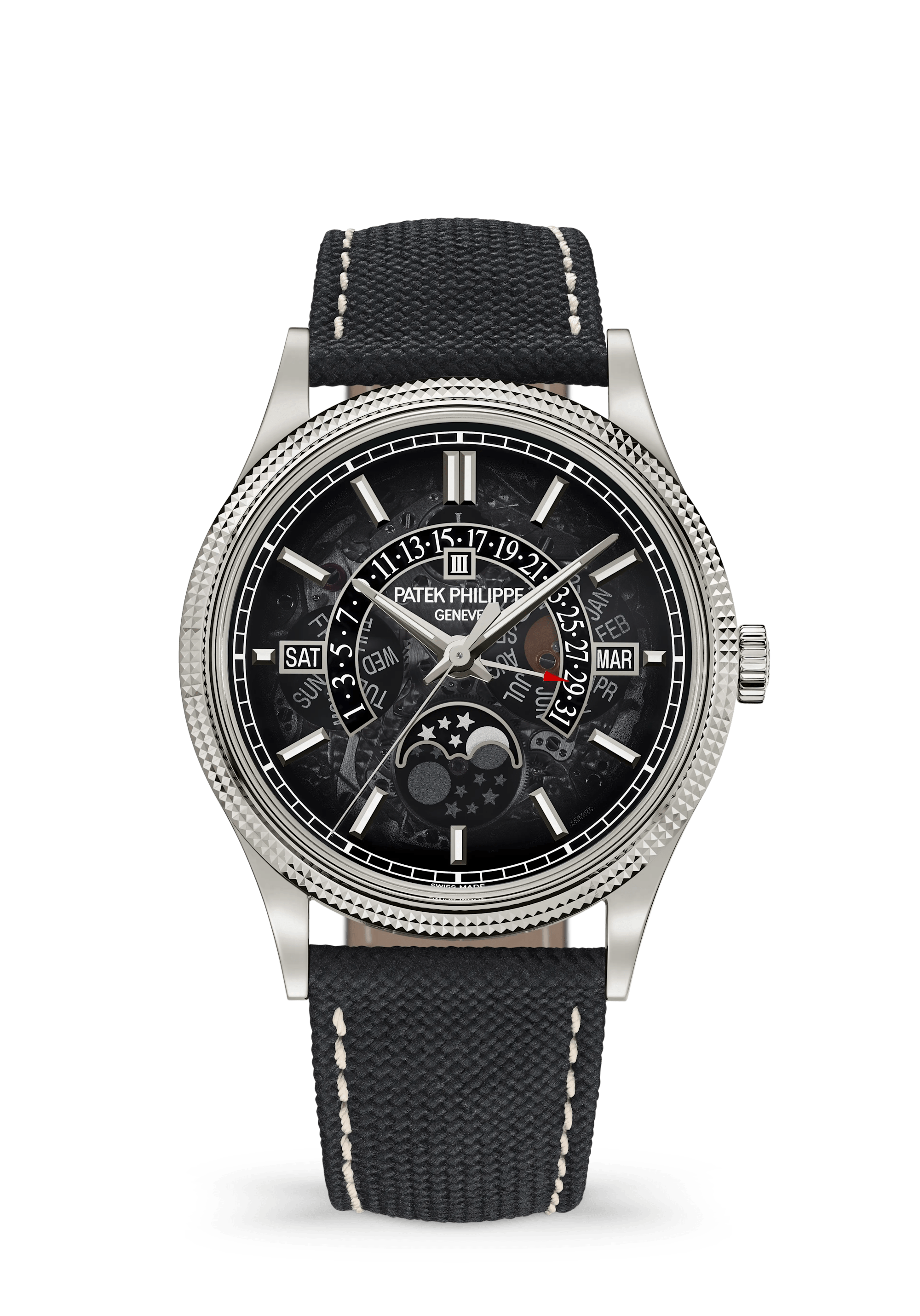 Patek Philippe Grand Complications 6159G-001, White gold, Grey metallised dial