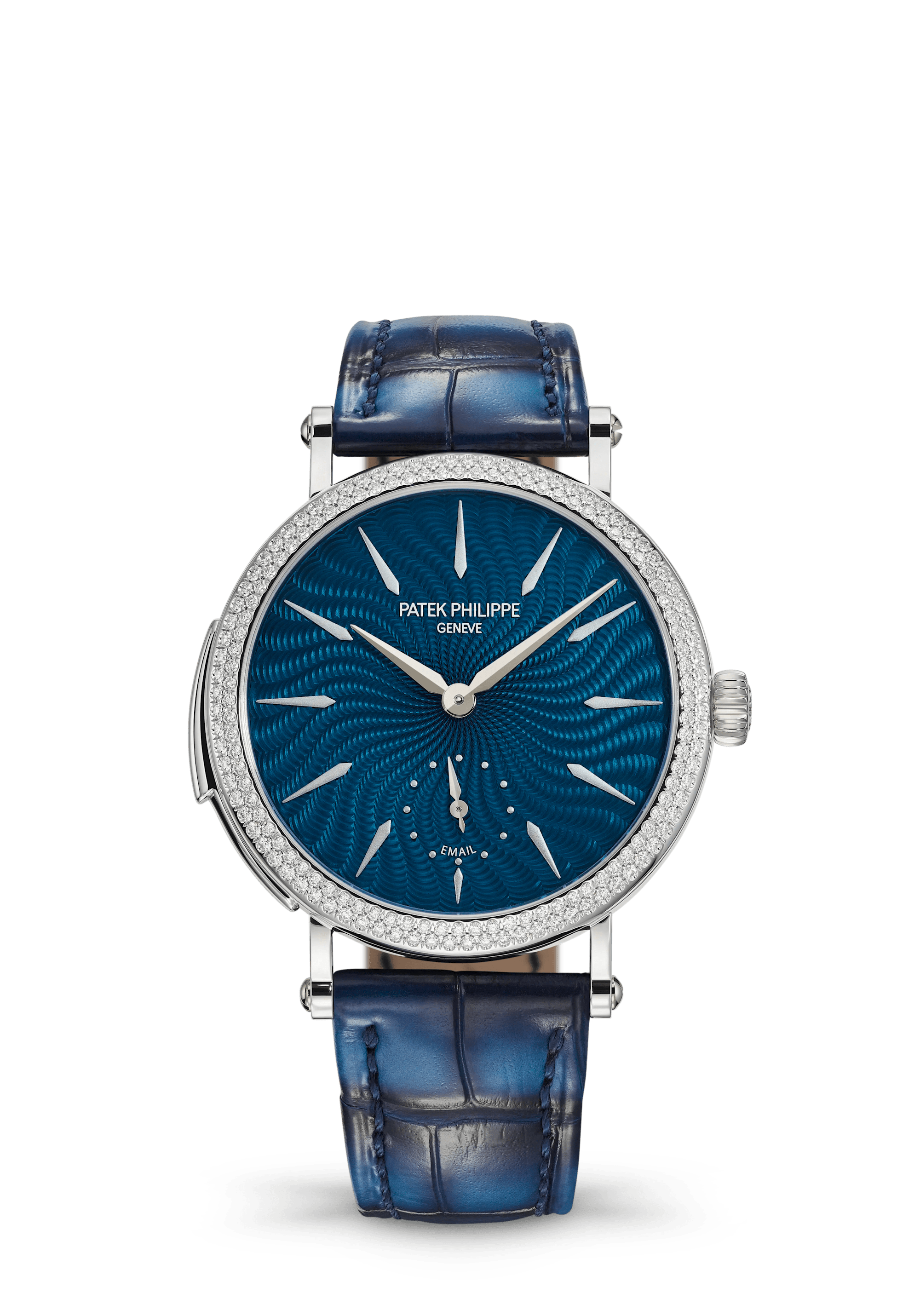 Patek Philippe Grand Complications 7040/250G-001, White gold, Blue dial