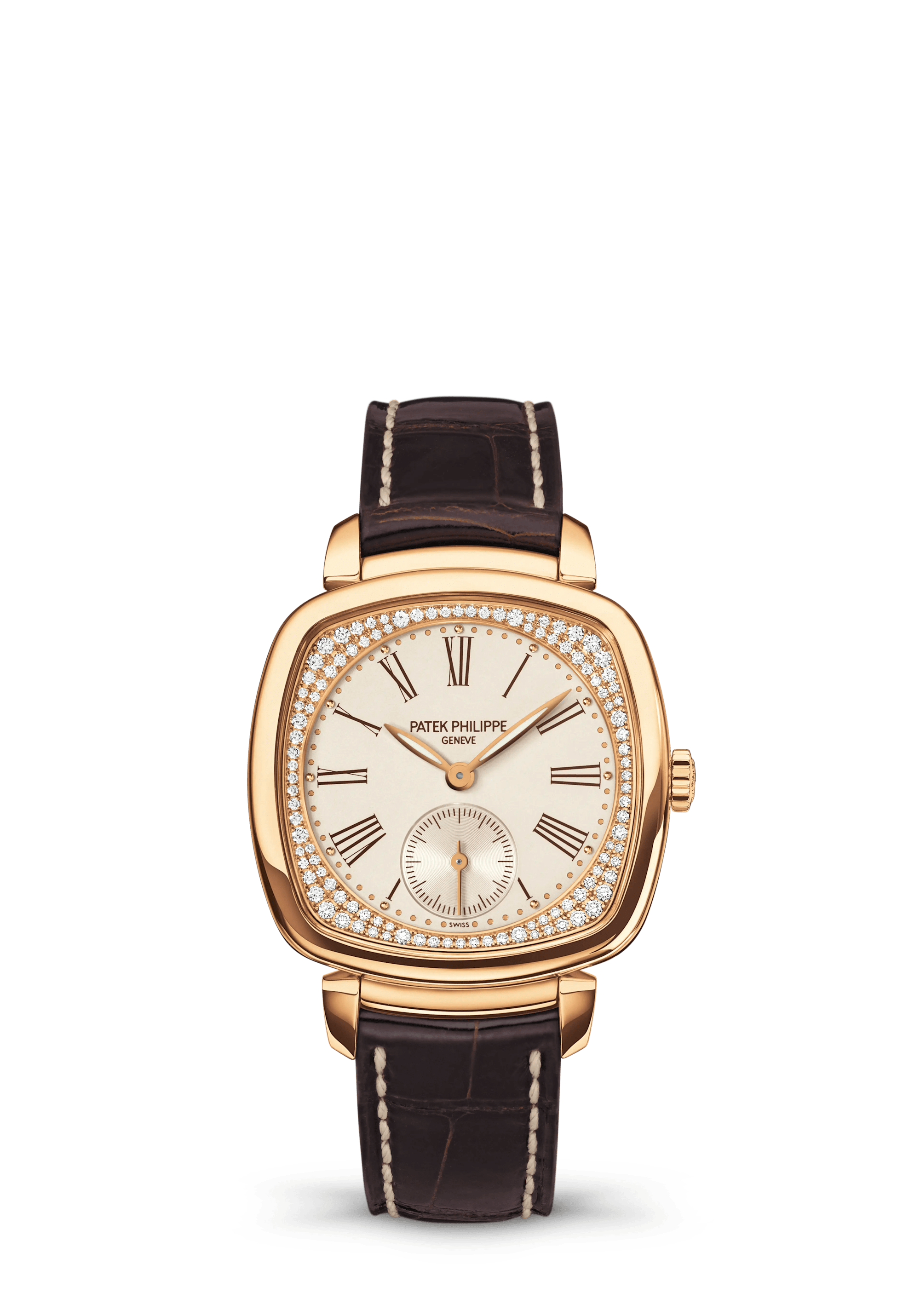Patek Philippe Gondolo 7041R-001, Rose gold, Silvery dial