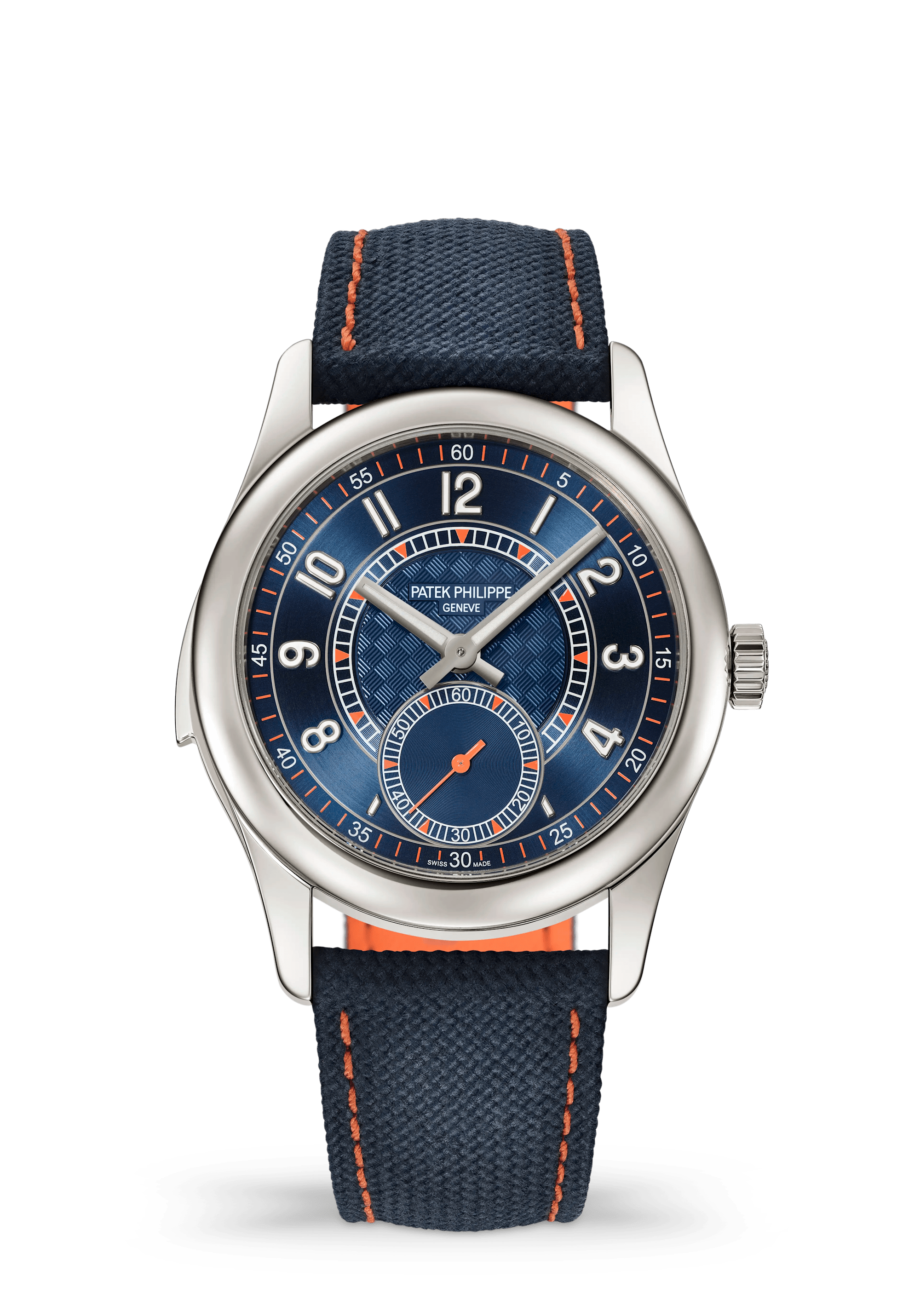 Patek Philippe Grand Complications 7047G-001, White gold, Blue dial