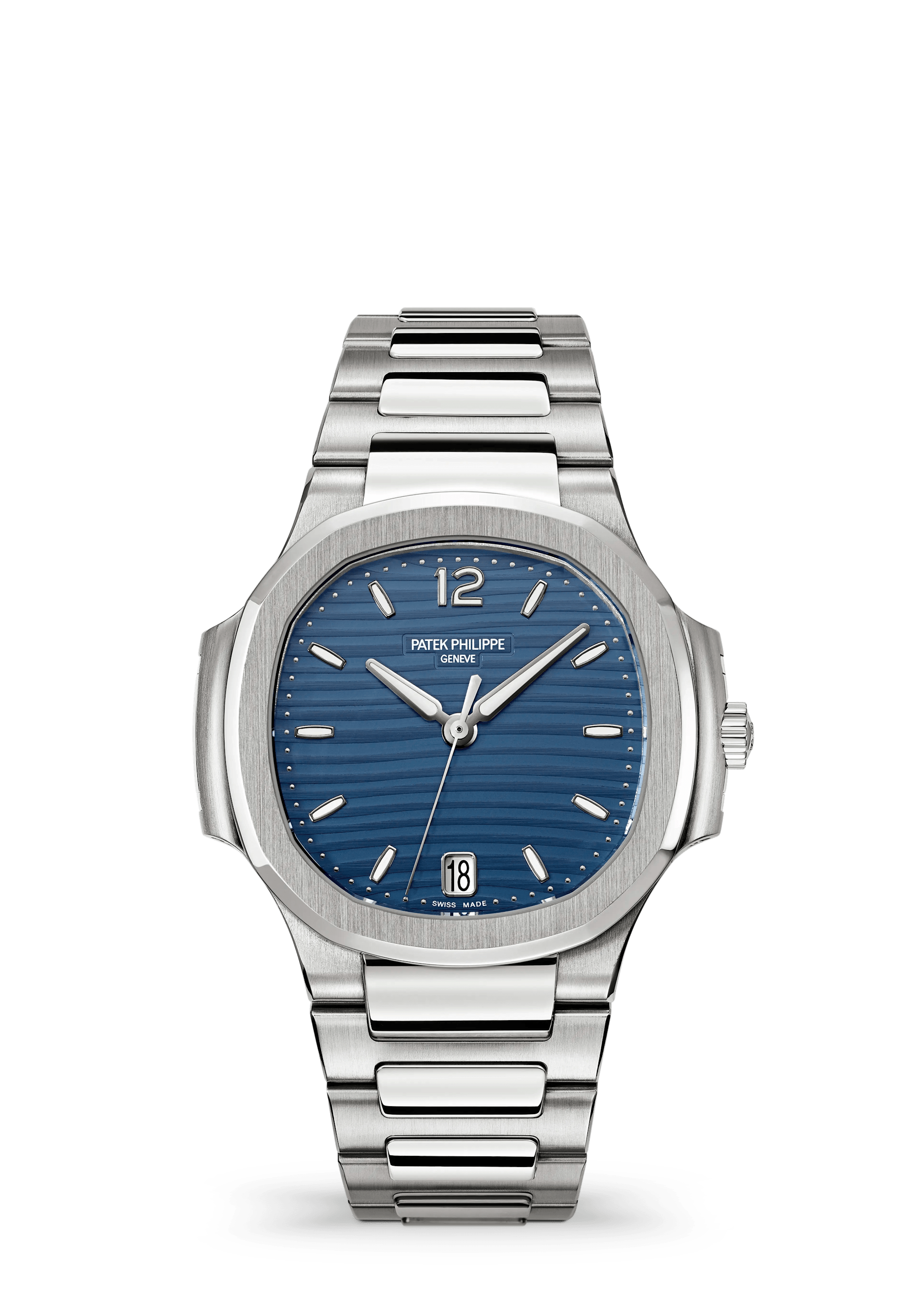 Patek Philippe Nautilus 7118/1A-001, Steel, Blue dial