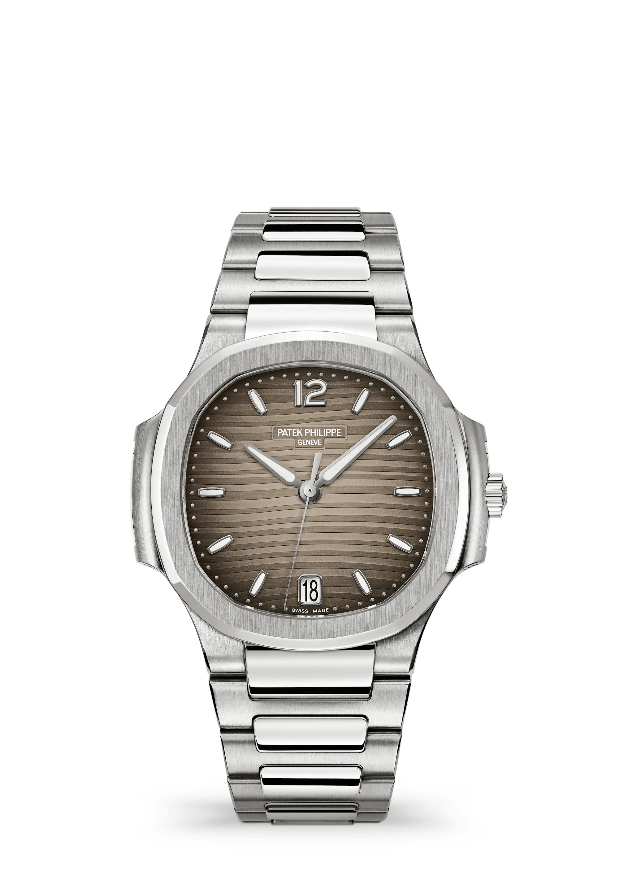 Patek Philippe Nautilus 7118/1A-011, Steel, Grey dial