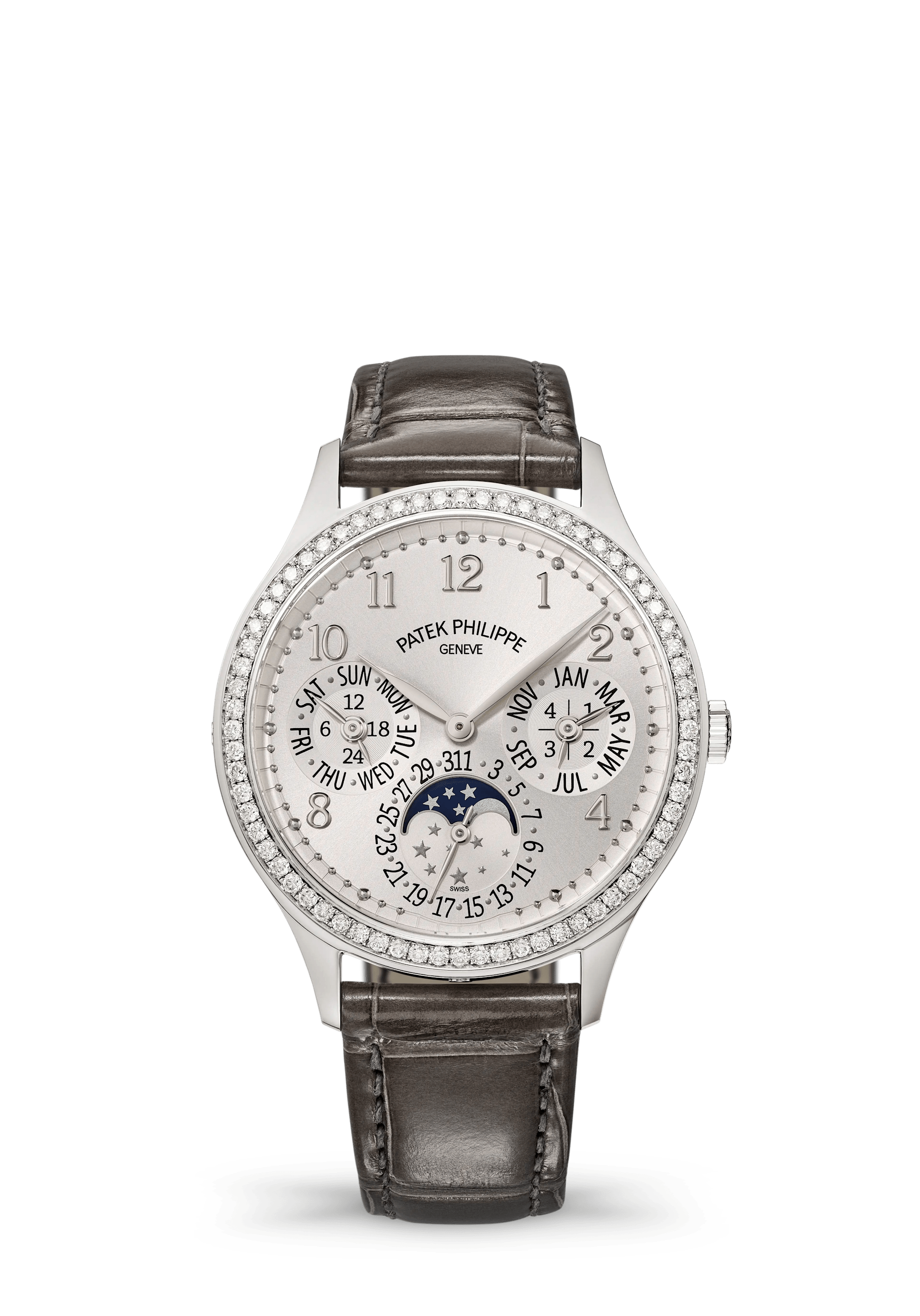 Patek Philippe Grand Complications 7140G-001, White gold, Silvery dial