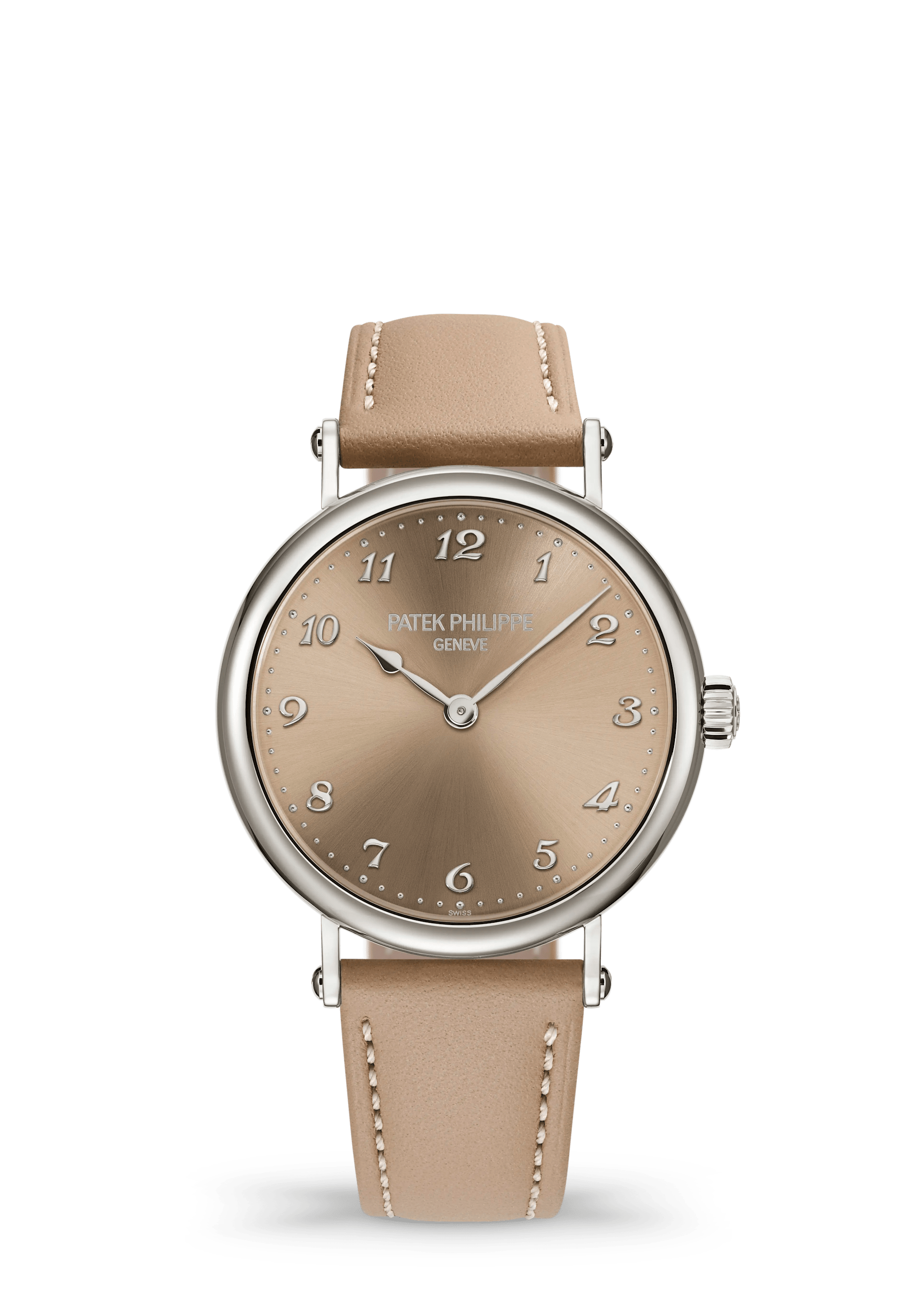 Patek Philippe Calatrava 7200/50G-001, White gold, Sand beige dial
