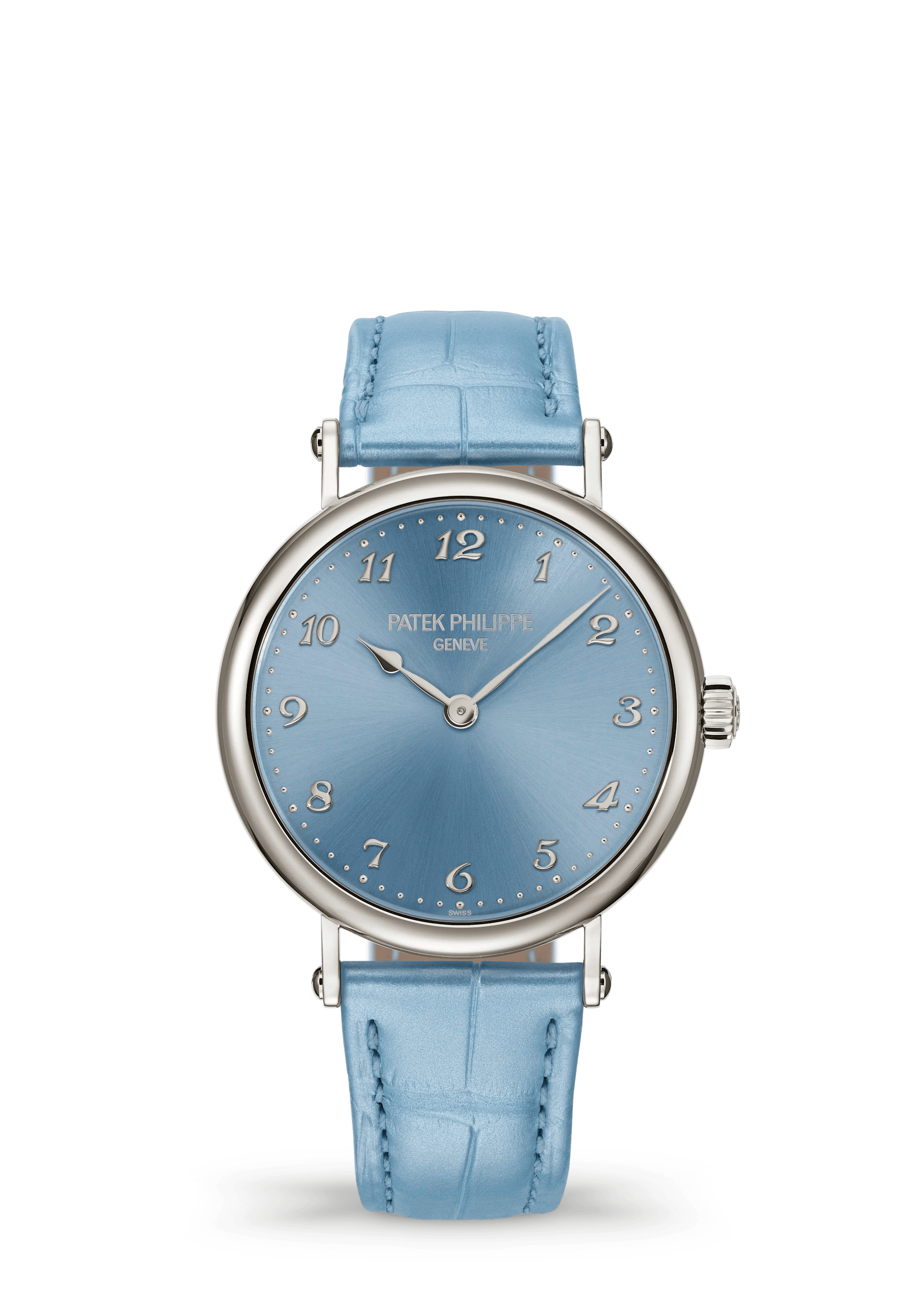 Patek Philippe Calatrava 7200/50G-012, White gold, Glacier blue dial
