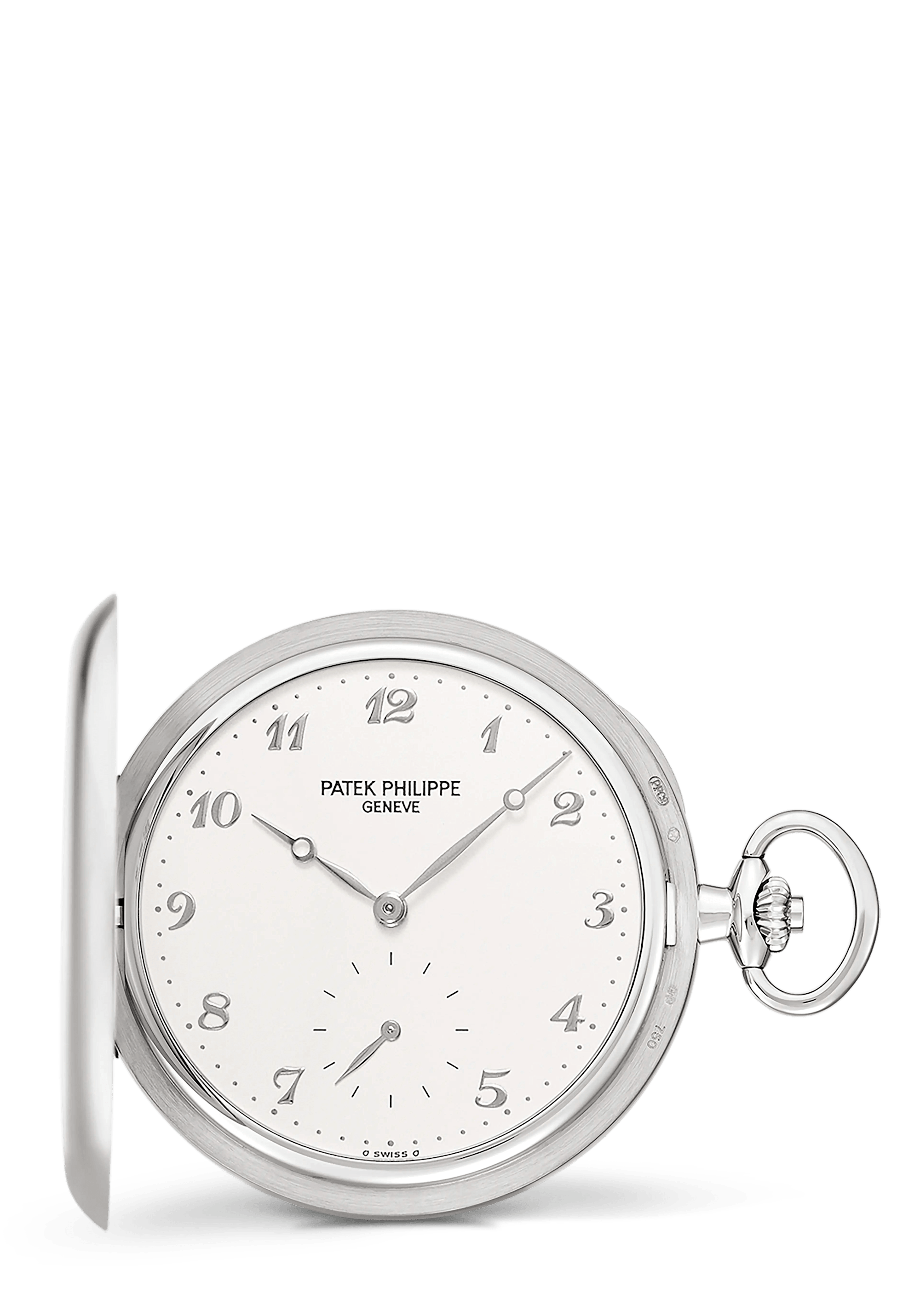 Patek Philippe Pocket Watches 980G-010, White gold, Silvery dial