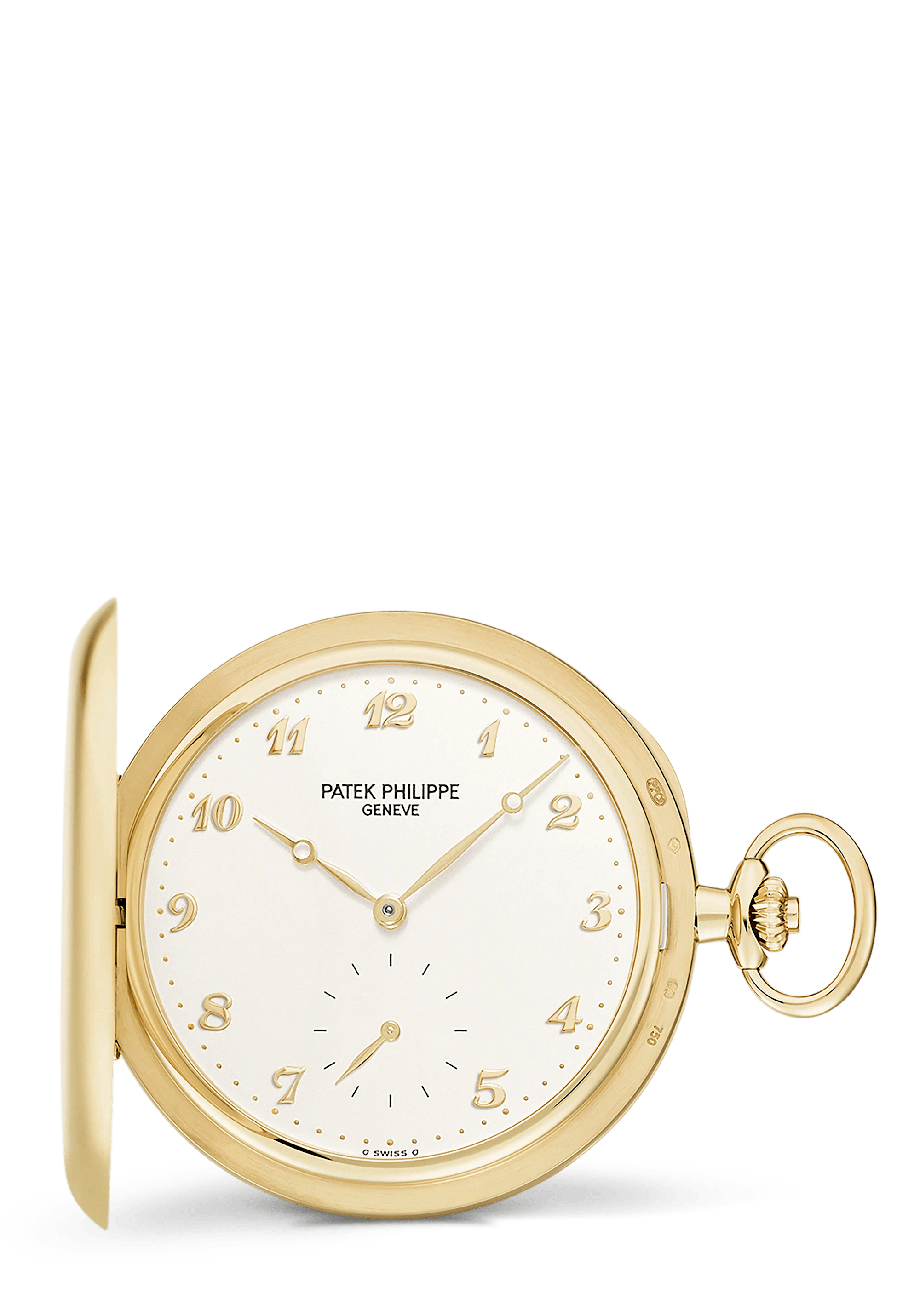 Patek Philippe Pocket Watches 980J-011, Yellow gold, Silvery dial