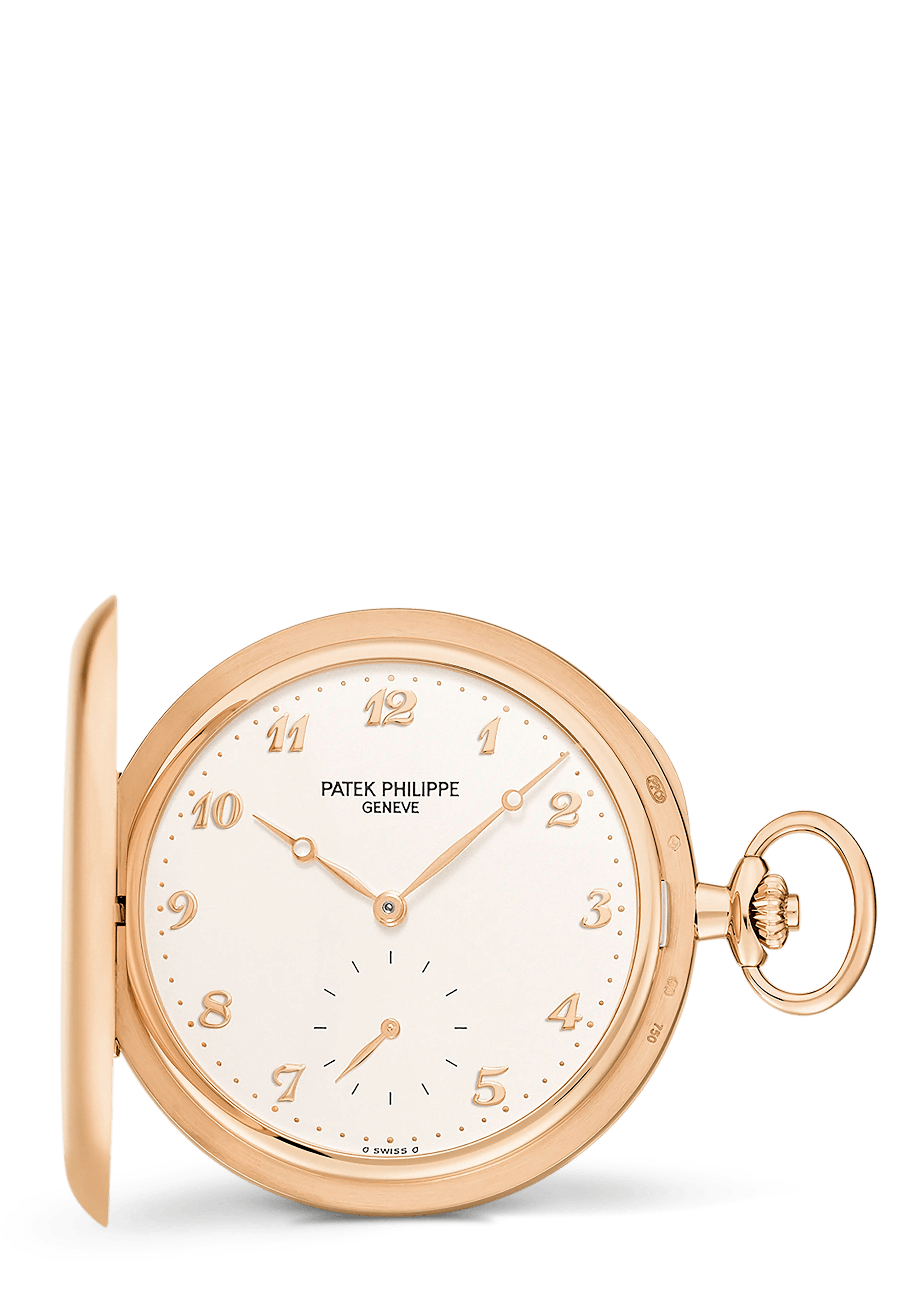 Patek Philippe Pocket Watches 980R-001, Rose gold, Silvery dial