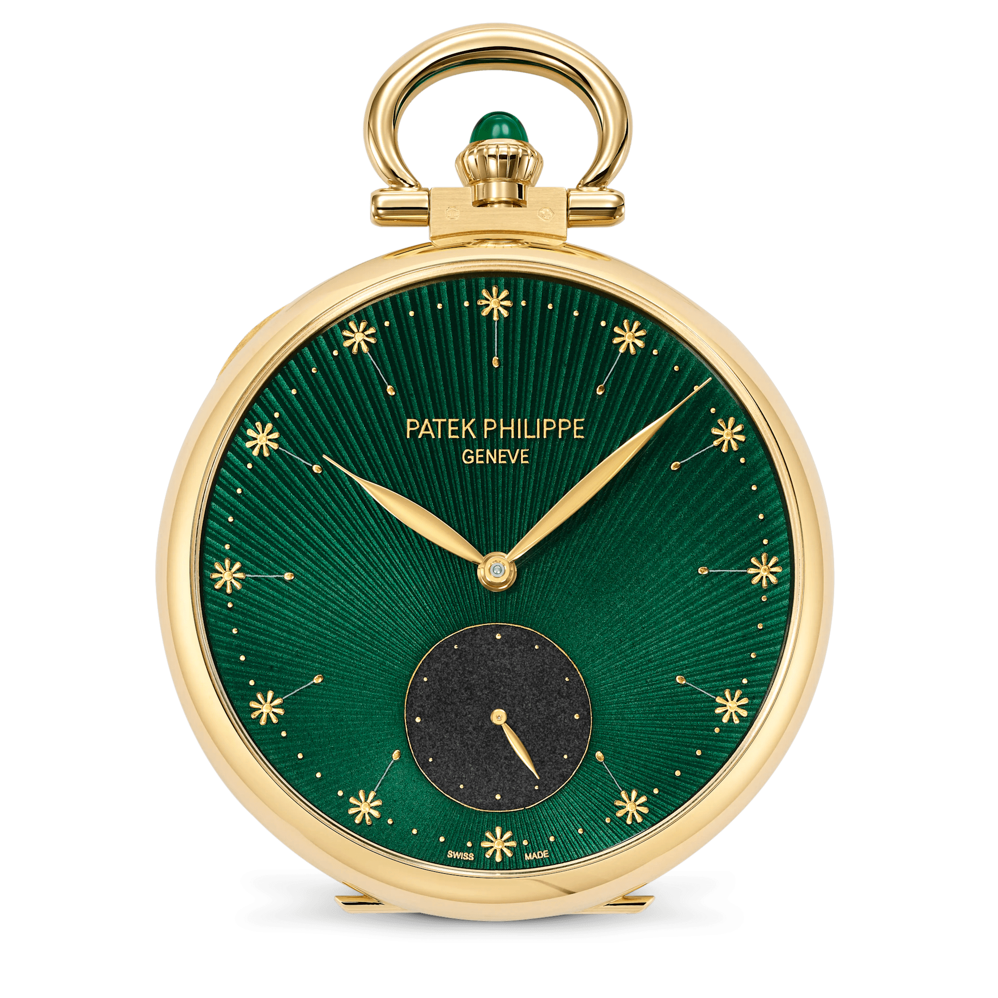 Patek Philippe Rare Handcrafts 992/173J-001, Yellow gold, Green dial