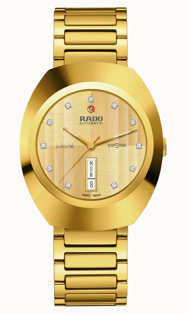 Rado DiaStar Original Automatic Diamonds, Ceramos™ PVD, Stainless steel / PVD R12161733