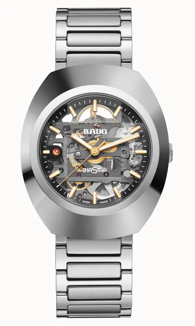 Rado DiaStar Original Automatic Skeleton, Ceramos™, Stainless Steel R12162153