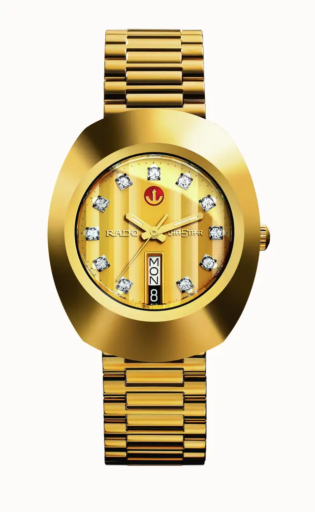 Rado The Original Automatic, CVD-coated hardmetal, Stainless Steel, Stainless steel / PVD R12413493
