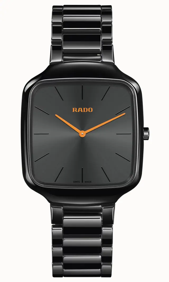 Rado True Square Thinline, High-Tech Ceramic R27054162