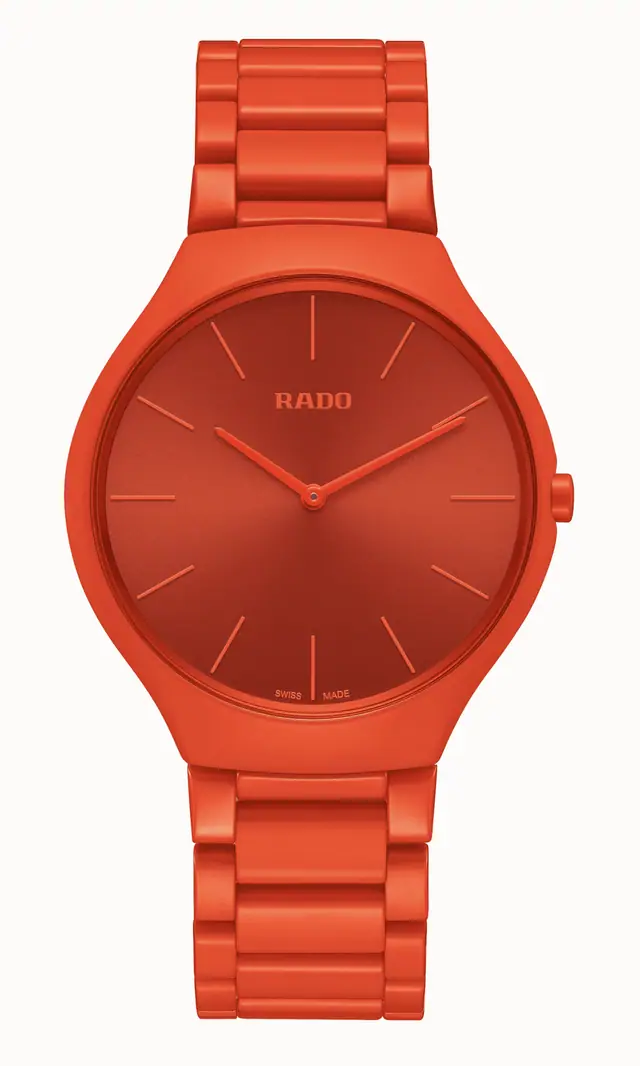 Rado True Round Thinline Les Couleurs™ Le Corbusier Powerful orange 4320S R27095652
