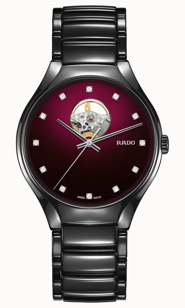 Rado True Round Secret, High-Tech Ceramic, Titanium / PVD R27107742
