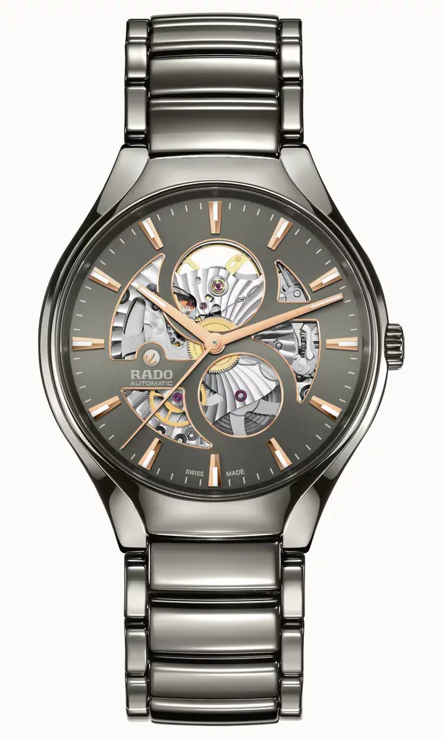 Rado True Round Automatic Open Heart, Plasma High-Tech Ceramic R27108112