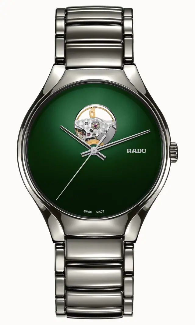 Rado True Round Secret, Plasma High-Tech Ceramic, Titanium R27108312