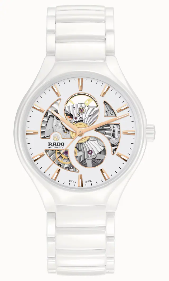 Rado True Round Automatic Open Heart, High-Tech Ceramic R27115012