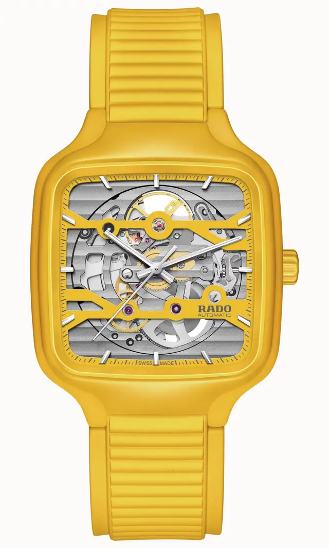 Rado True Square Automatic Skeleton, High-Tech Ceramic R27177255