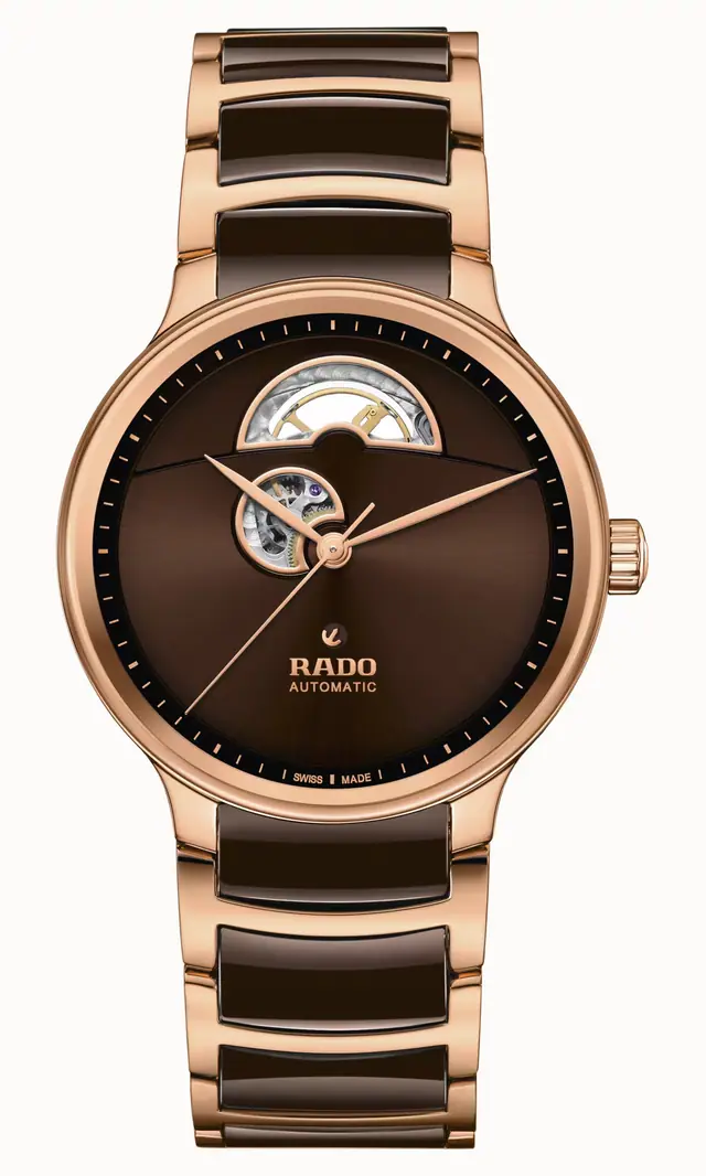 Rado Centrix Automatic Open Heart, Stainless steel / PVD R30013302