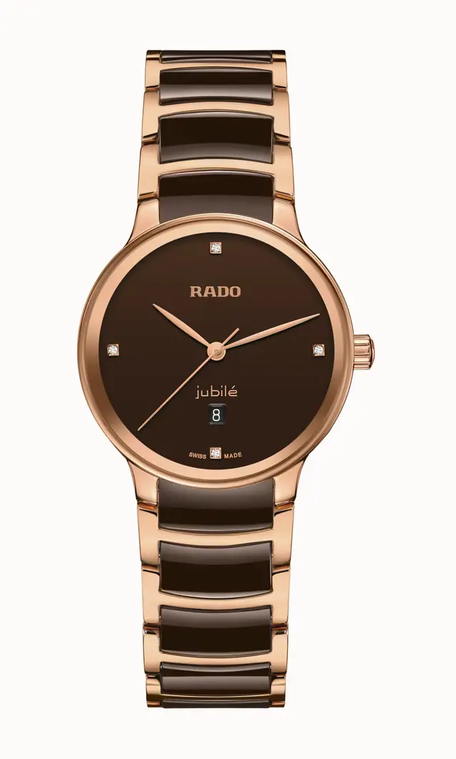Rado Centrix Diamonds, Stainless Steel, Stainless steel / PVD R30024712