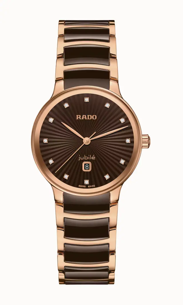Rado Centrix Diamonds, Stainless Steel, Stainless steel / PVD R30024732