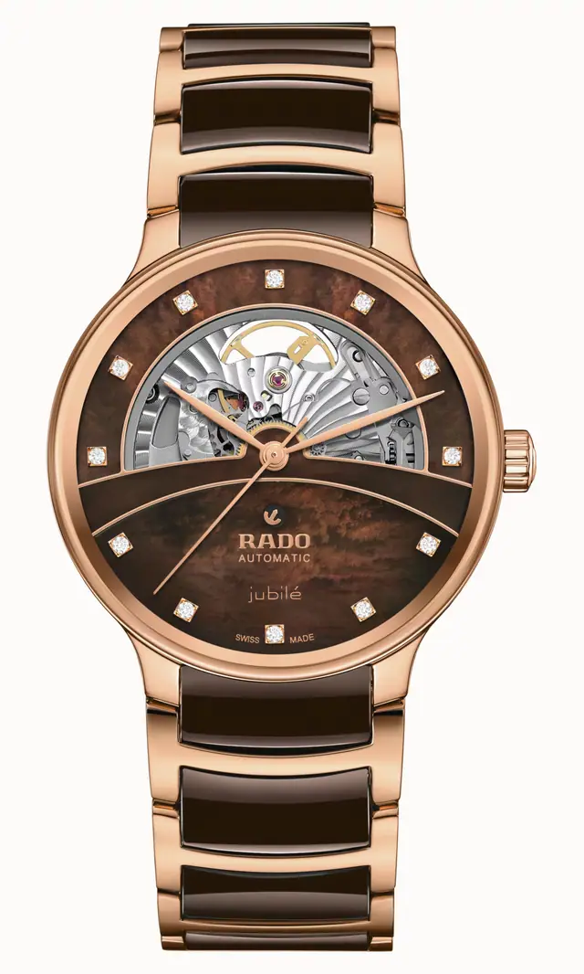 Rado Centrix Automatic Diamonds Open Heart, Stainless steel / PVD R30028902