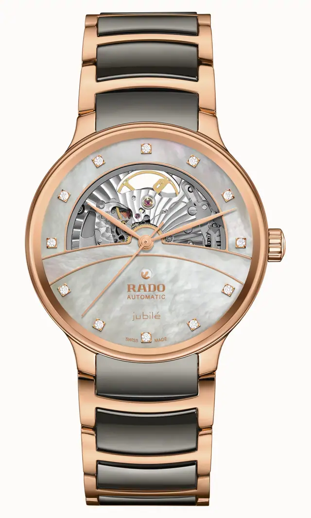Rado Centrix Automatic Diamonds Open Heart, Stainless steel / PVD R30028912