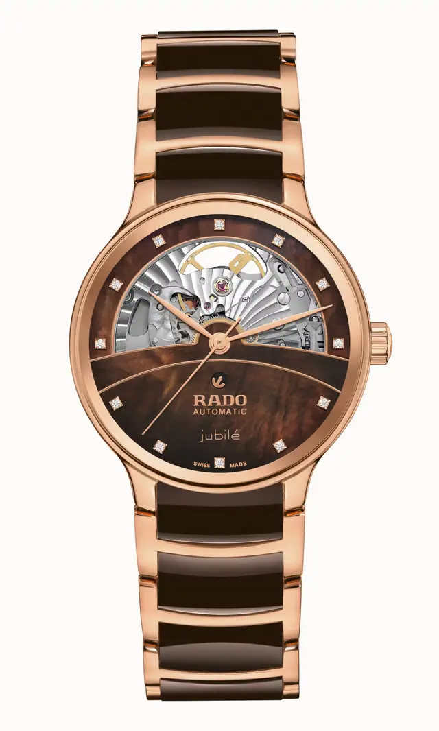 Rado Centrix Automatic Diamonds Open Heart, Stainless steel / PVD R30029902