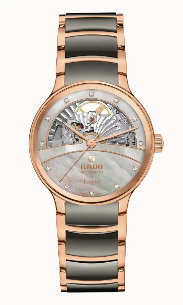 Rado Centrix Automatic Diamonds Open Heart, Stainless steel / PVD R30029912