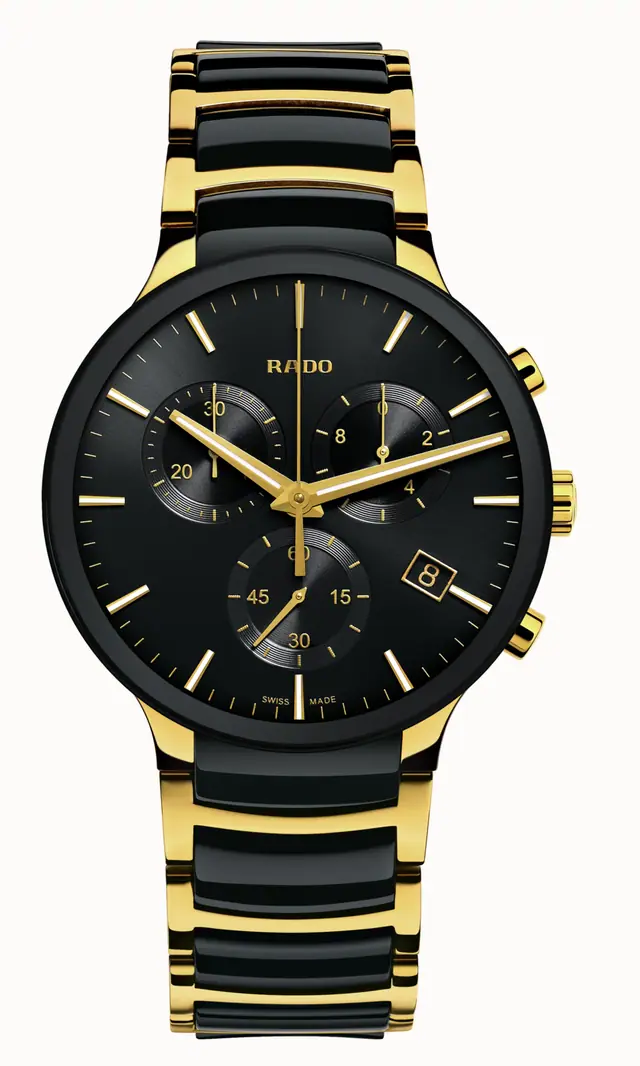 Rado Centrix Chronograph, Stainless Steel, Stainless steel / PVD R30134162