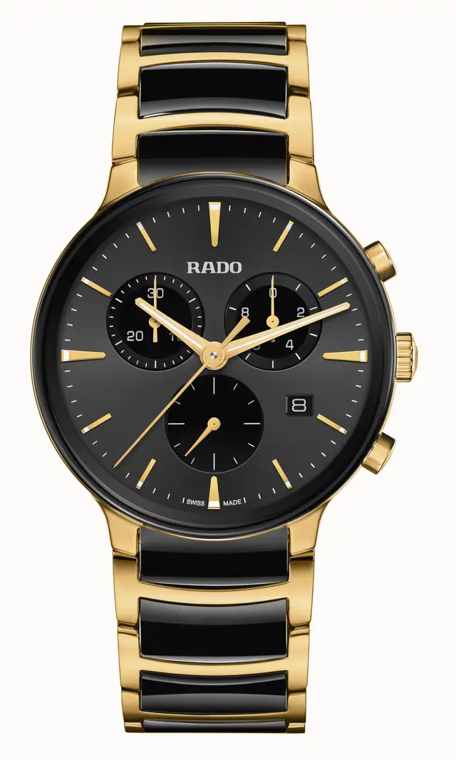Rado Centrix Chronograph, Stainless steel / PVD R30211152
