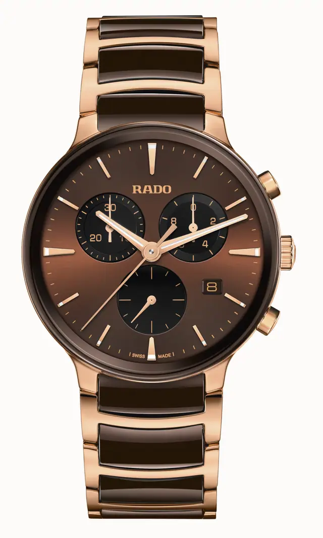 Rado Centrix Chronograph, Stainless steel / PVD R30212302