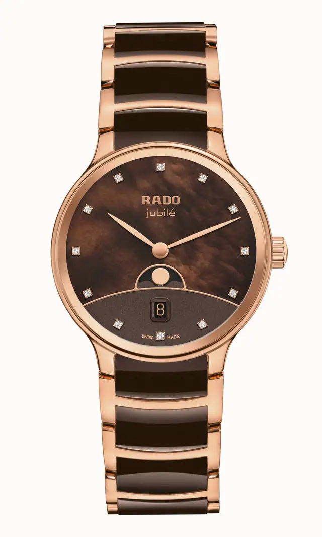 Rado Centrix Moonphase, Stainless steel / PVD R30232902