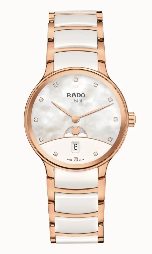 Rado Centrix Moonphase, Stainless steel / PVD R30232922