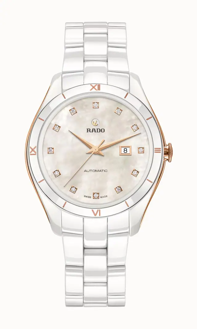 Rado HyperChrome Automatic Diamonds, High-Tech Ceramic, Stainless steel / PVD, Titanium R32033902