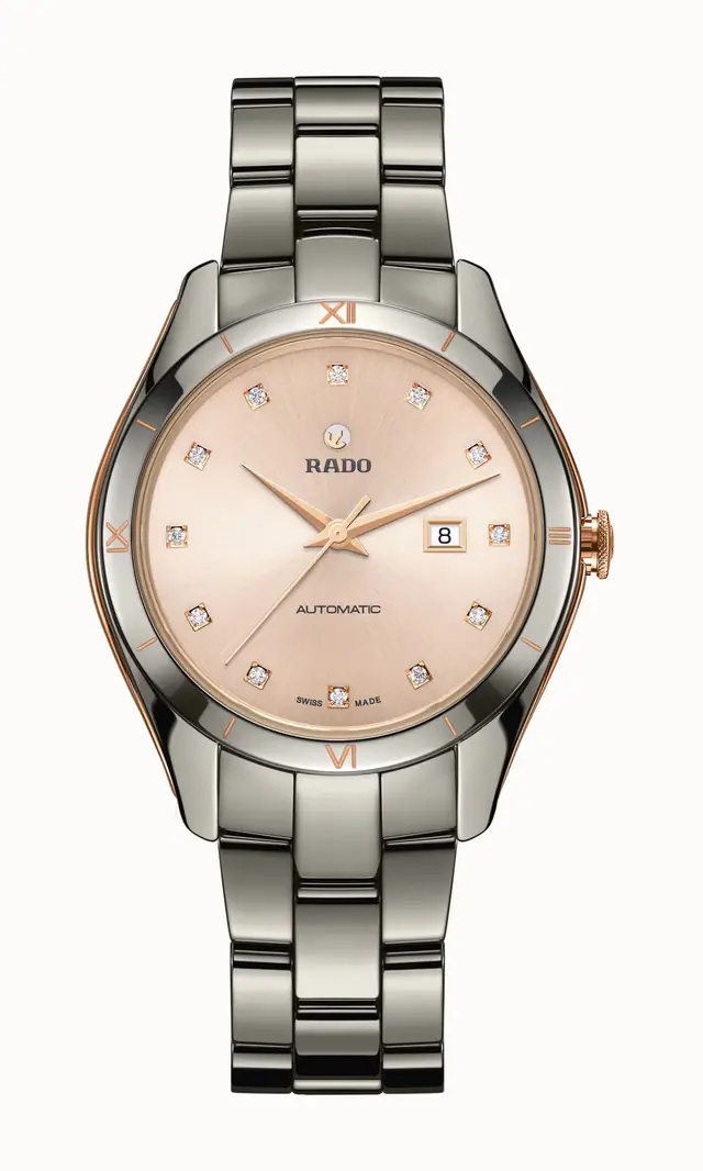 Rado HyperChrome Automatic Diamonds, Plasma High-Tech Ceramic, Stainless steel / PVD, Titanium R32043712