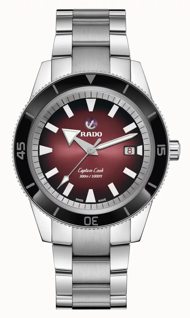 Rado Captain Cook Automatic, High-Tech Ceramic, Stainless Steel R32105353
