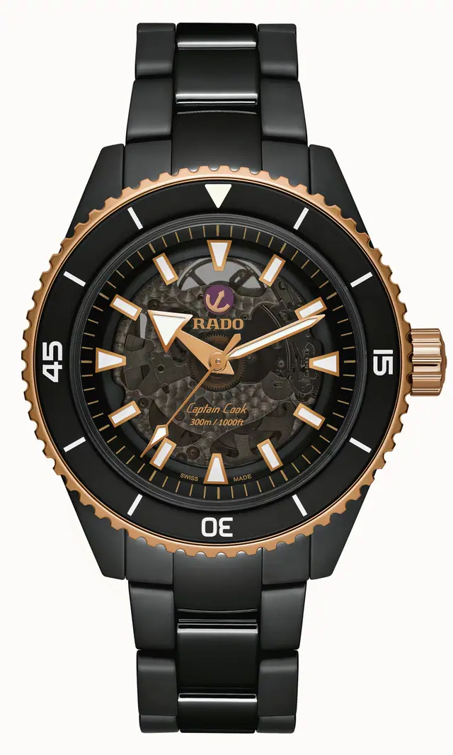 Rado Captain Cook High-Tech Ceramic, High-Tech Ceramic, Stainless steel / PVD, Titanium / PVD R32127162