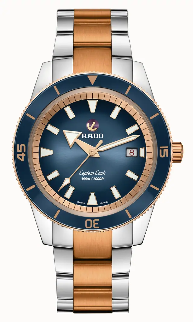 Rado Captain Cook Automatic, High-Tech Ceramic, Stainless Steel, Stainless steel / PVD R32137203