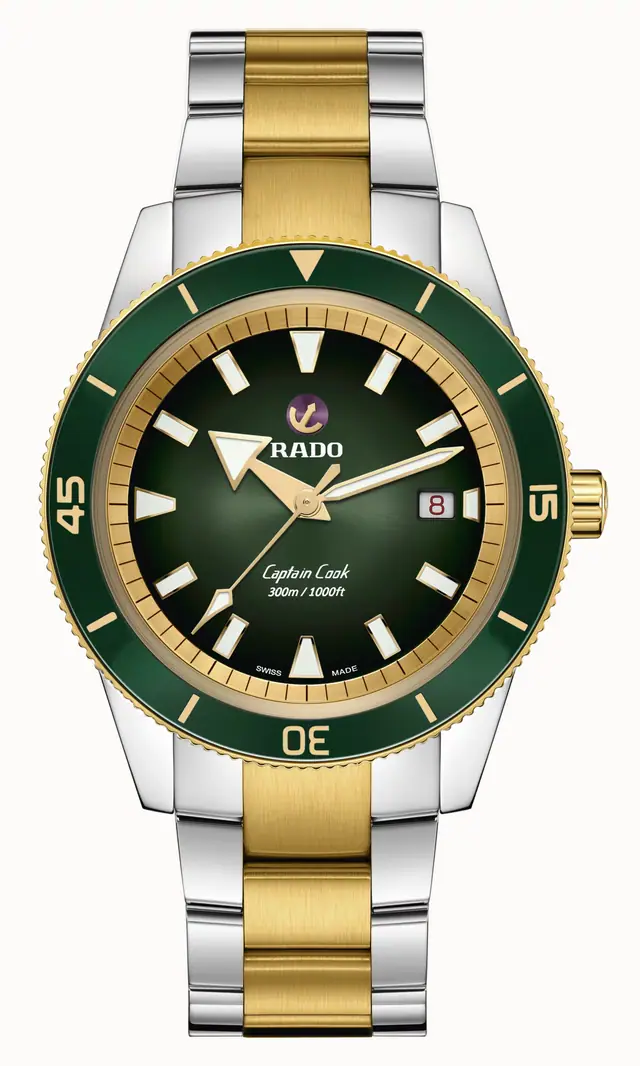 Rado Captain Cook Automatic, High-Tech Ceramic, Stainless Steel, Stainless steel / PVD R32138303